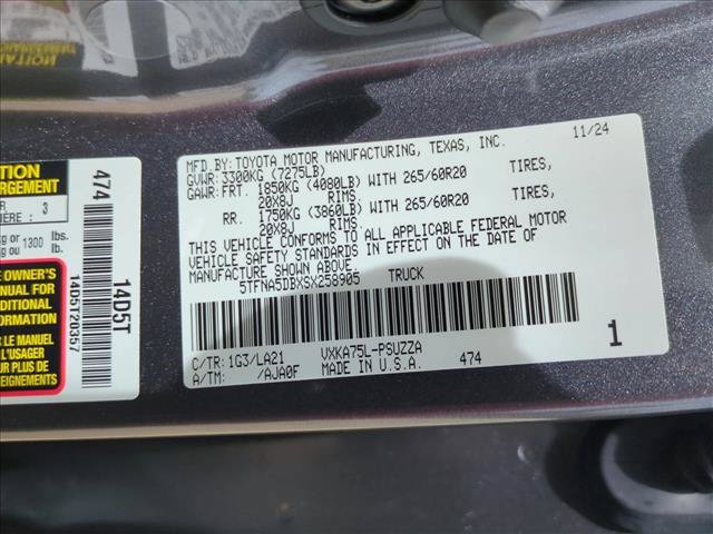 Used 2025 Toyota Tundra Platinum AWD/4WD image 15