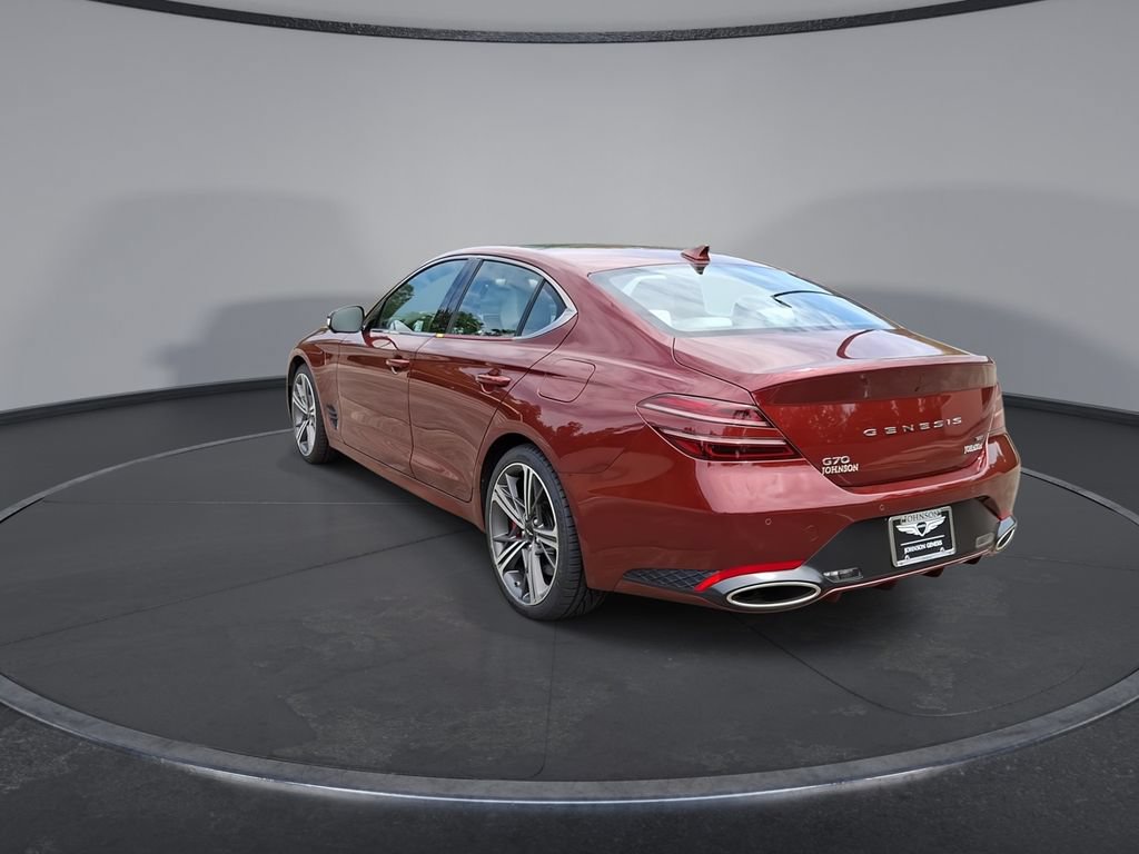 Certified 2024 Genesis G70 3.3T Advanced w/ Sport Prestige Package RWD image 2