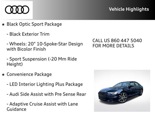 Certified 2025 Audi A6 3.0T Premium AWD/4WD image 16