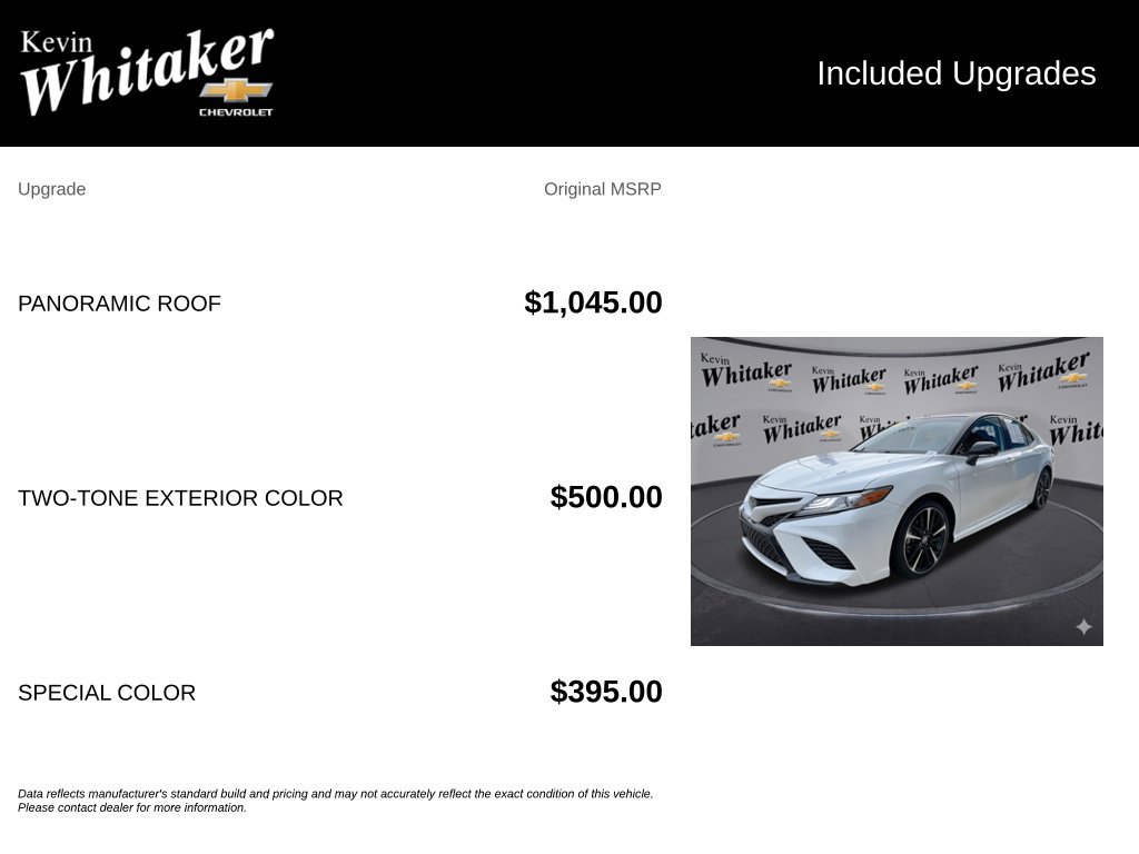 Used 2019 Toyota Camry XSE FWD image 36