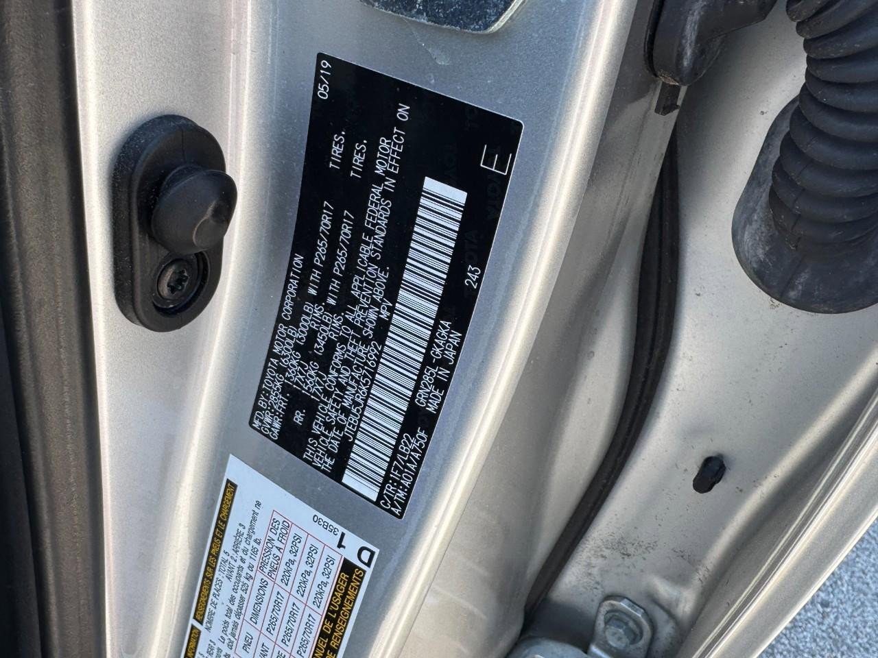 Used 2019 Toyota 4Runner SR5 Premium AWD/4WD image 25