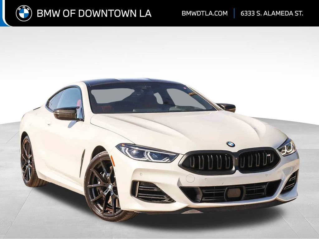 Used 2023 BMW M850i xDrive Coupe w/ M Carbon Exterior Package AWD/4WD video 1