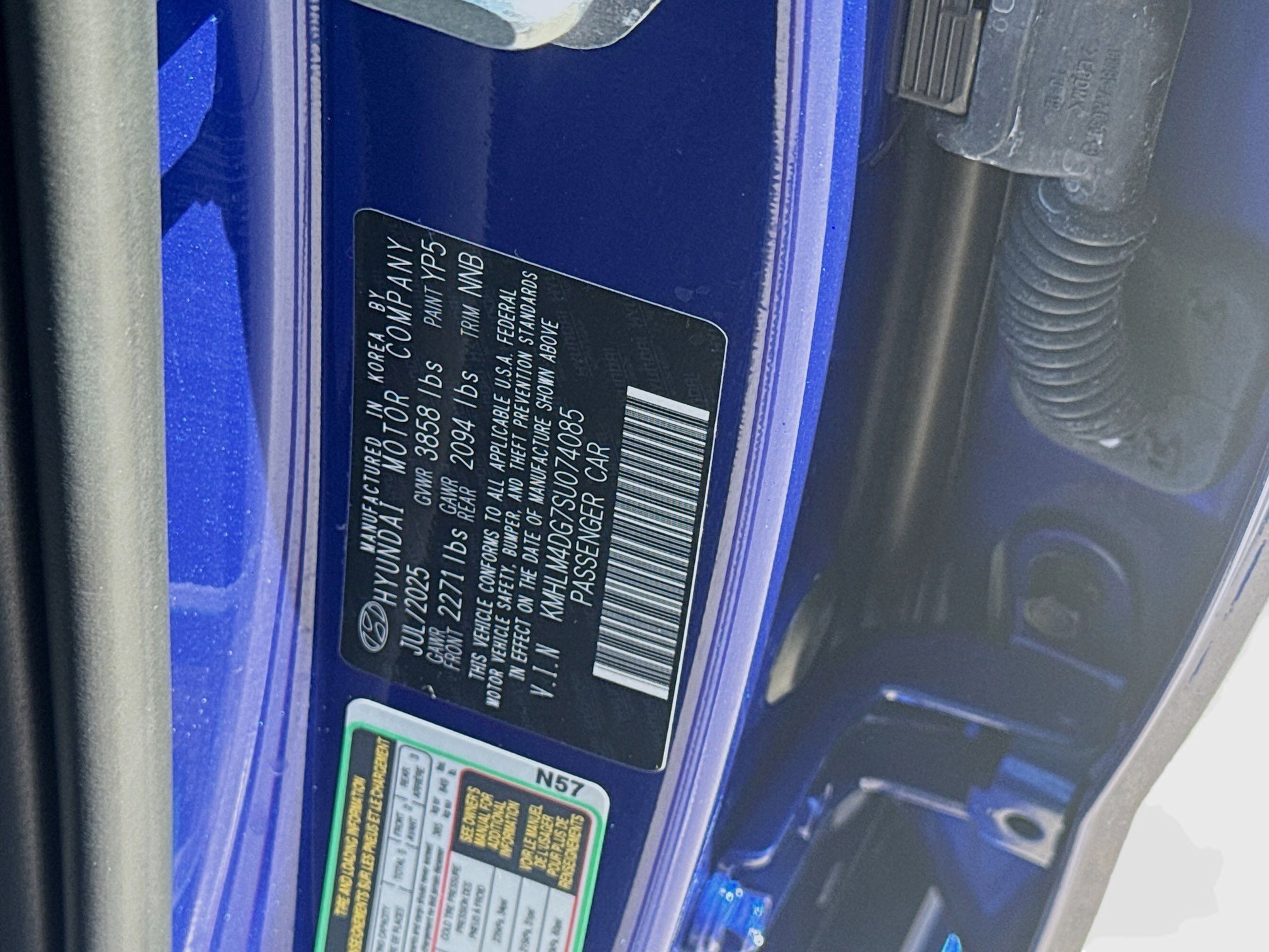 Certified 2025 Hyundai Elantra Sport FWD image 34