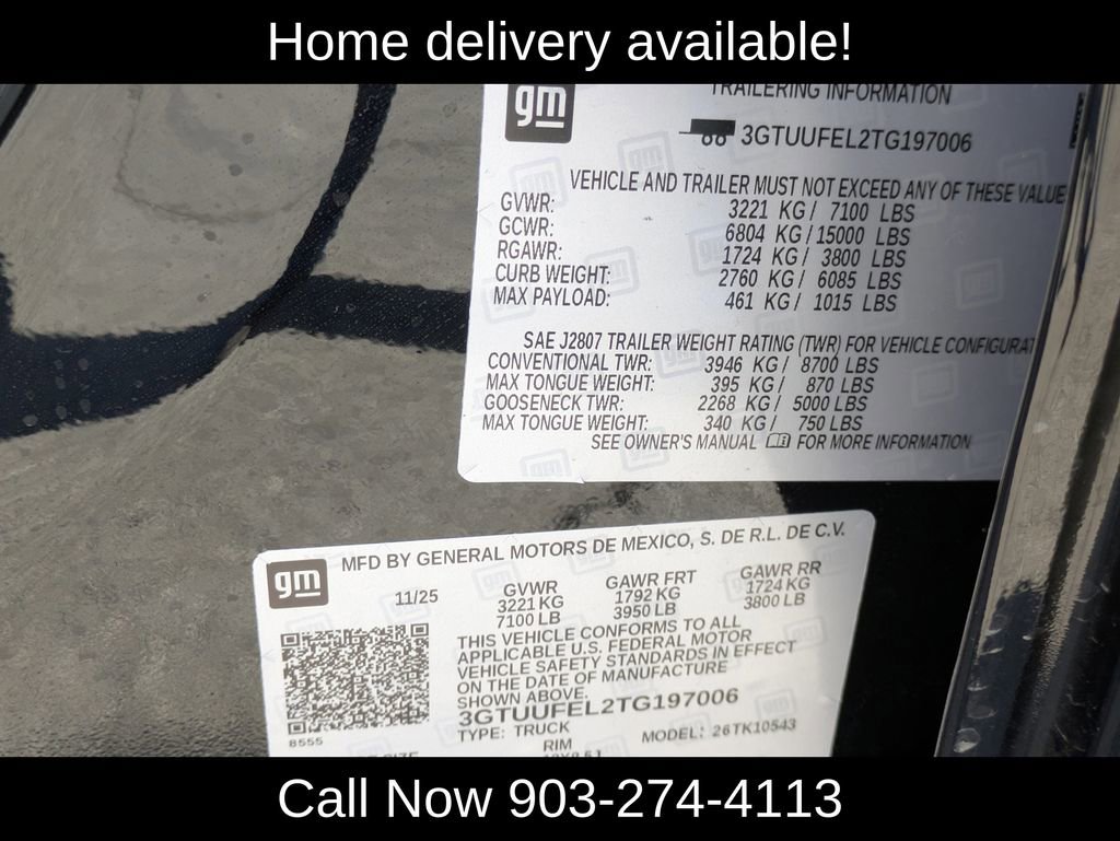 Used 2026 GMC Sierra 1500 AT4X w/ AT4X AEV Edition image 39