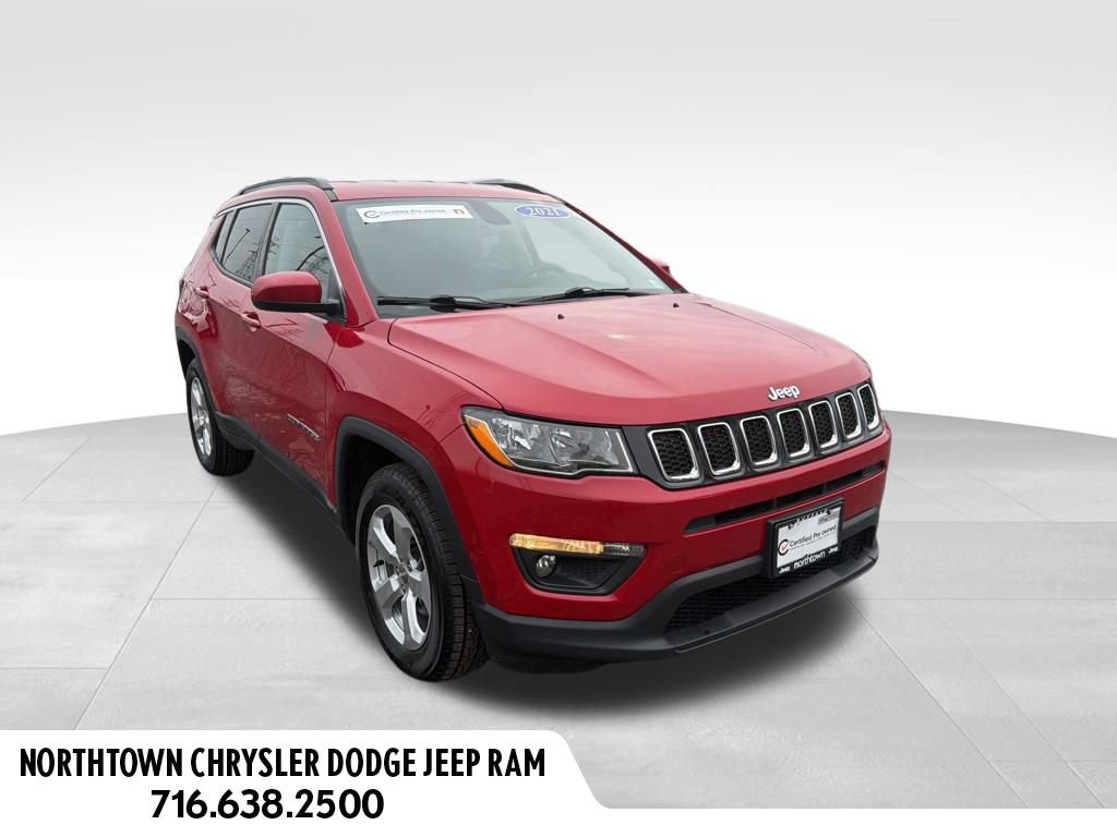 Certified 2021 Jeep Compass Latitude image 1