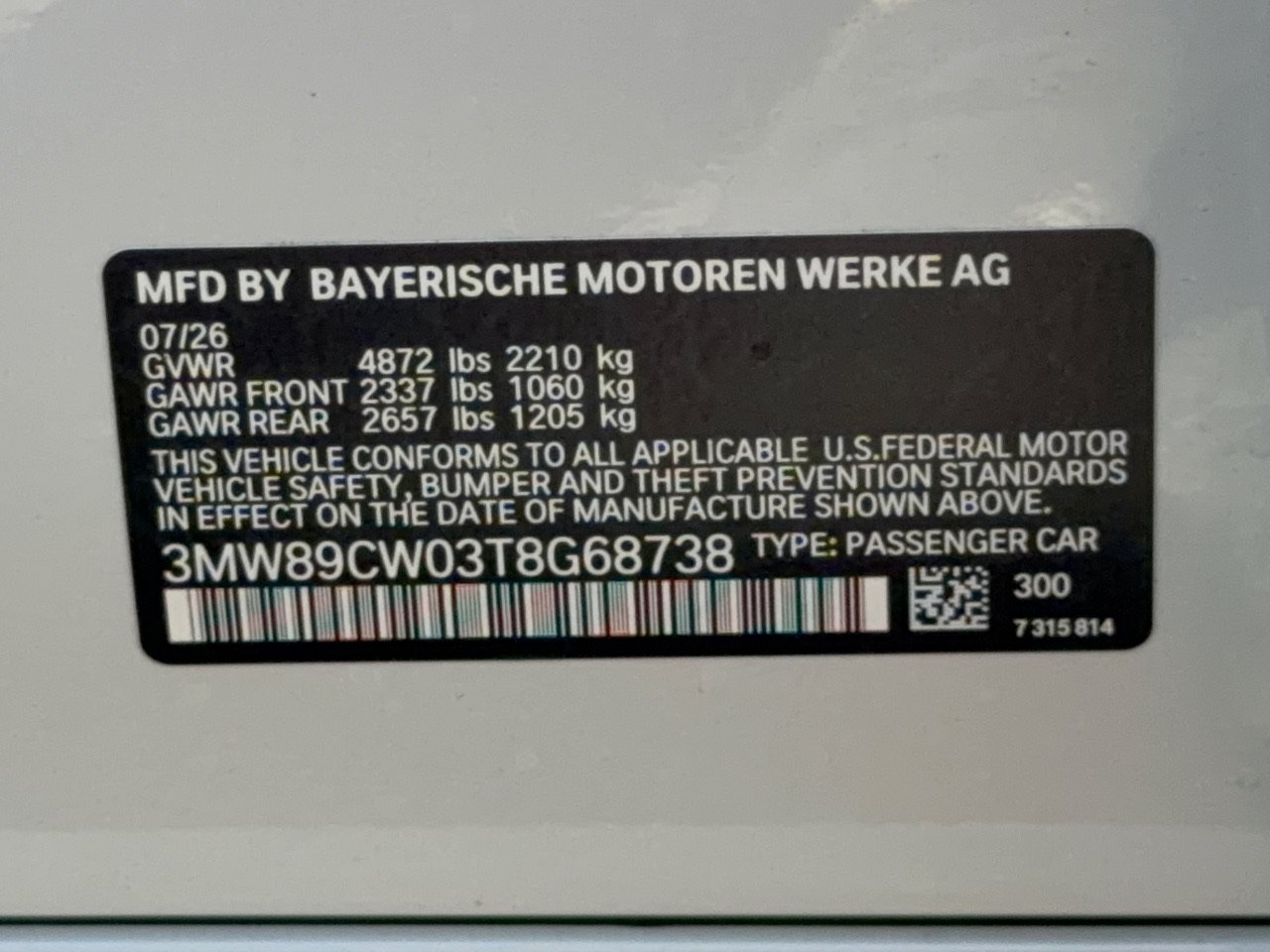 New 2026 BMW 330i xDrive Sedan w/ M Sport Package AWD/4WD image 31