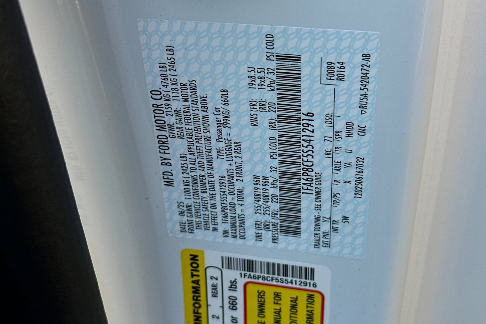 New 2025 Ford Mustang GT Premium image 28