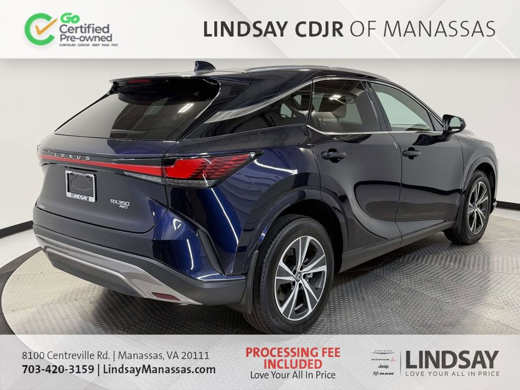 Used 2023 Lexus RX 350 Premium w/ Accessory Package AWD/4WD image 8