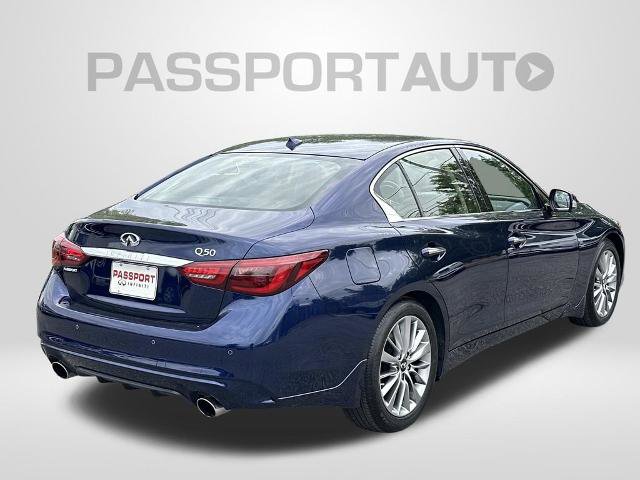 Certified 2024 INFINITI Q50 Luxe w/ Cargo Package RWD image 5