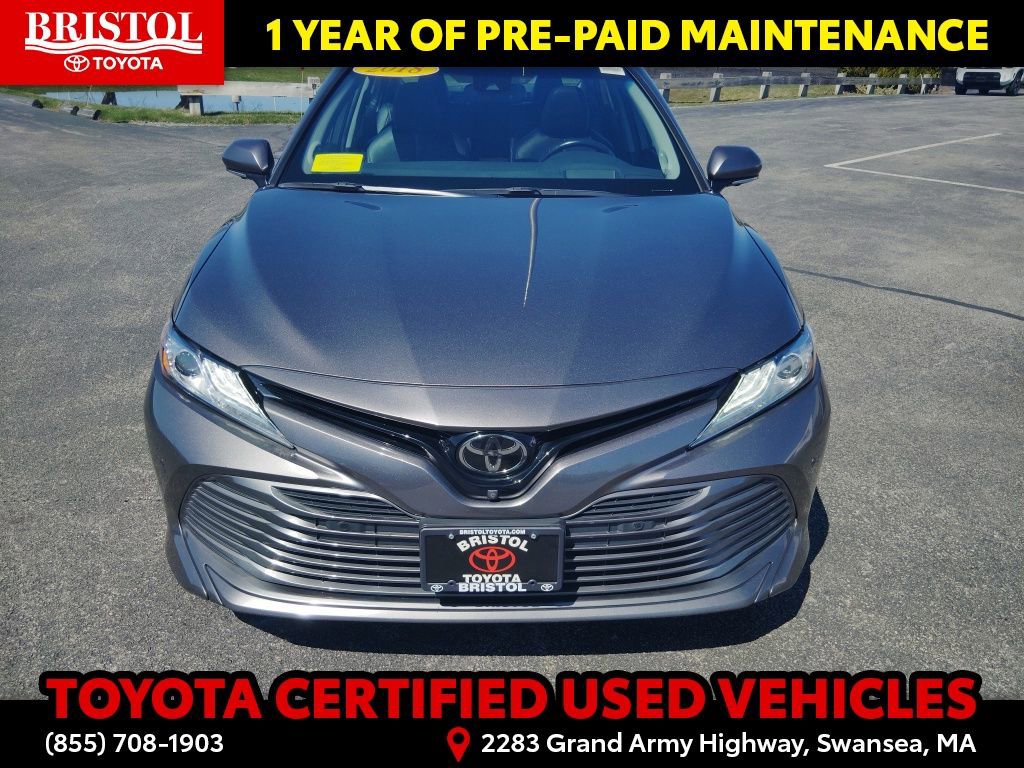 Certified 2018 Toyota Camry XLE w/ Audio Package image 2