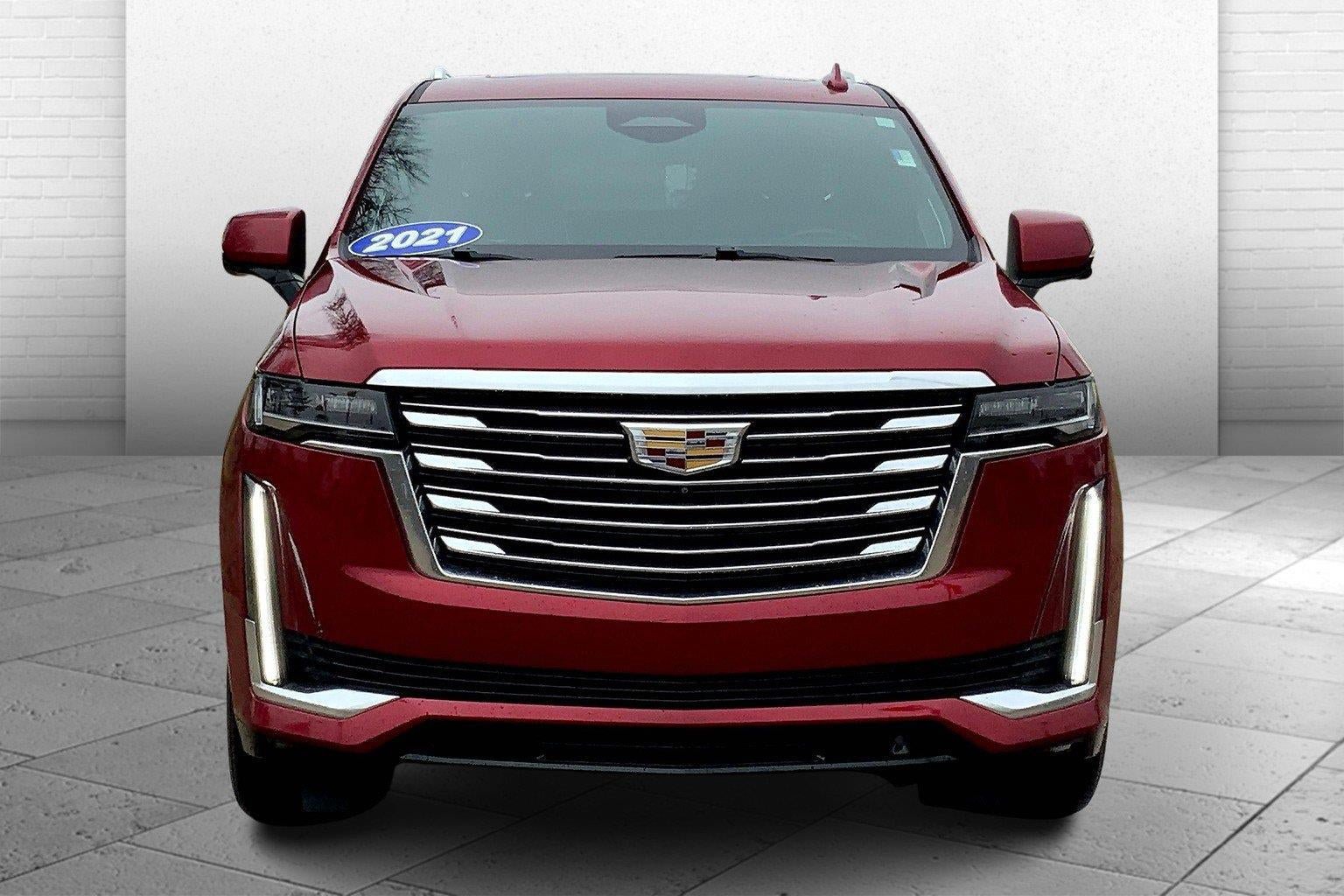 Used 2021 Cadillac Escalade Premium Luxury Platinum w/ Heavy-Duty Trailer Package AWD/4WD image 2