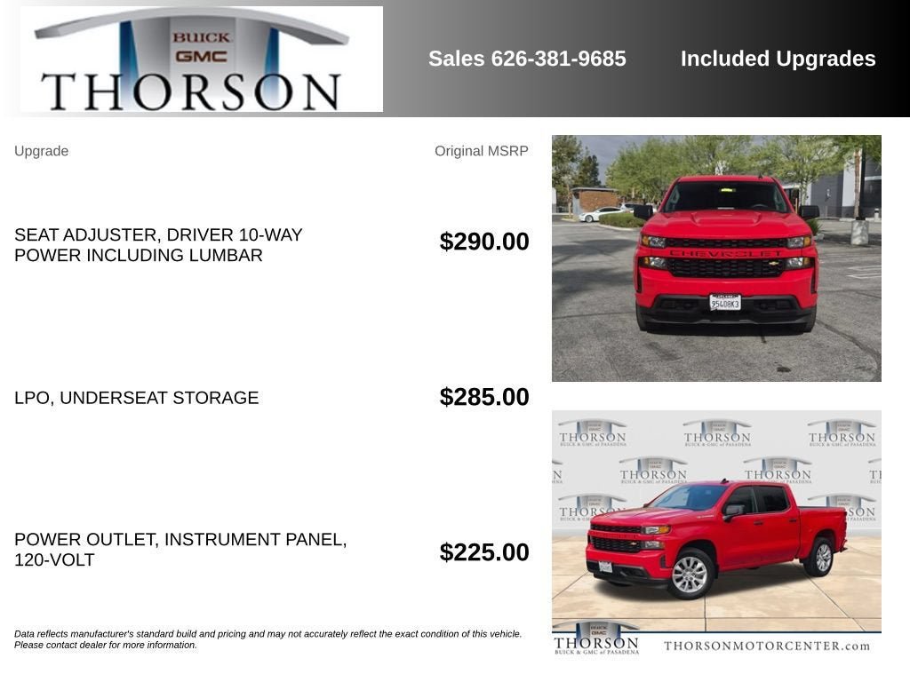 Used 2022 Chevrolet Silverado 1500 Custom RWD image 7