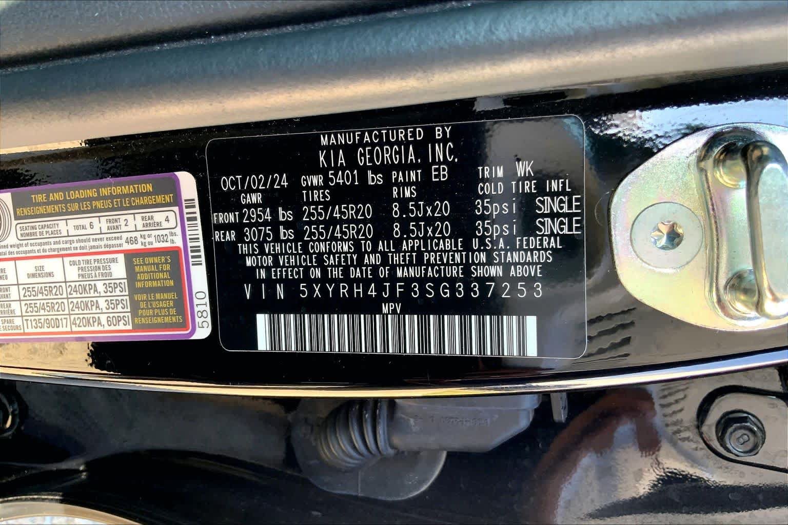 Used 2025 Kia Sorento EX FWD image 37