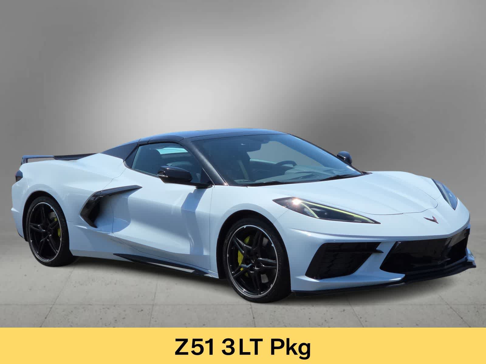Used 2023 Chevrolet Corvette Stingray Premium Conv w/ Z51 Performance Package RWD image 2