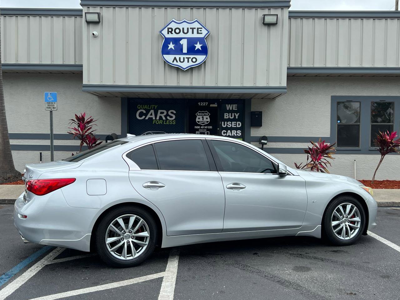 Used 2014 INFINITI Q50 Premium w/ Spare Tire Package RWD image 6