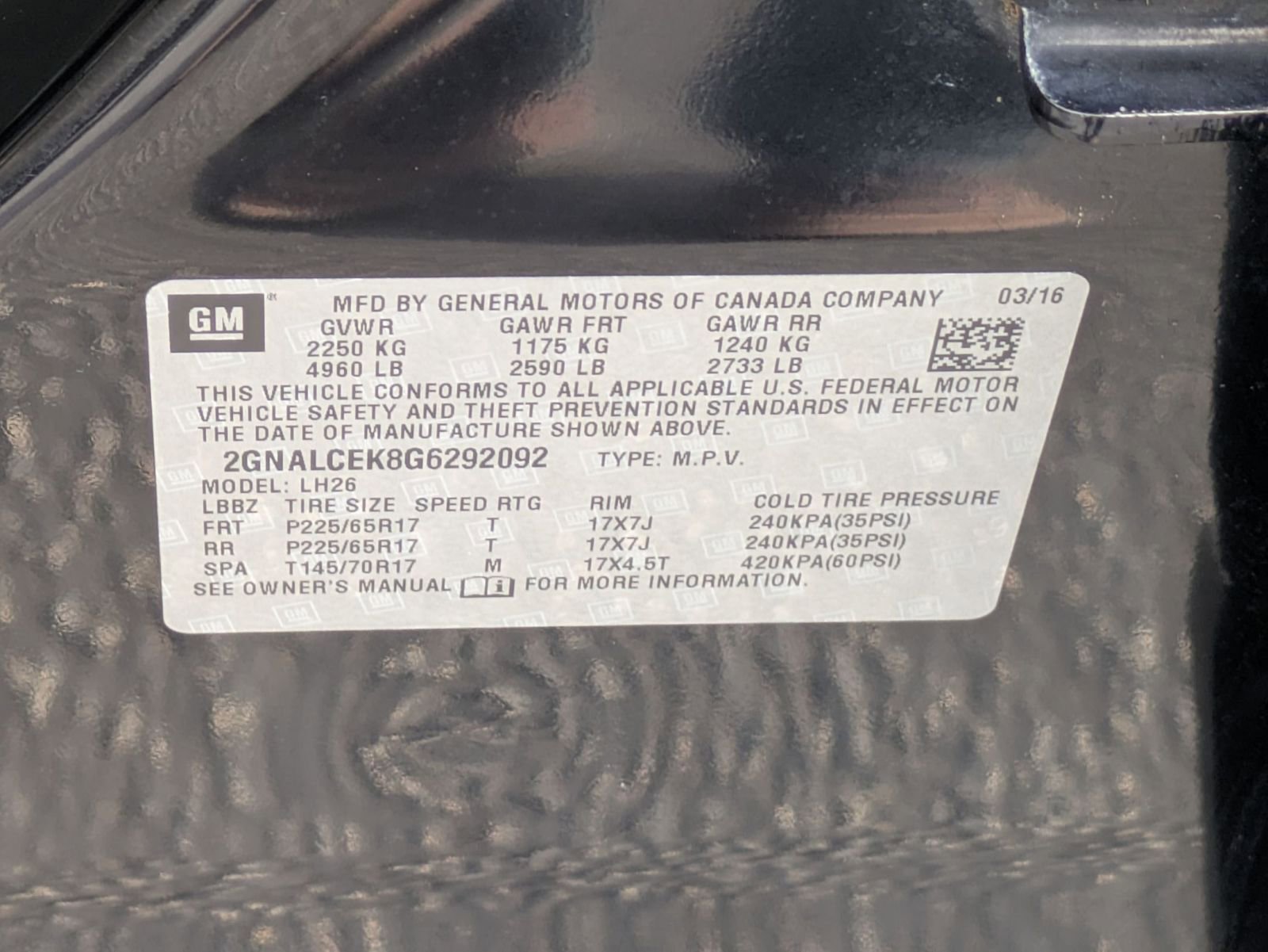 Used 2016 Chevrolet Equinox LT image 29