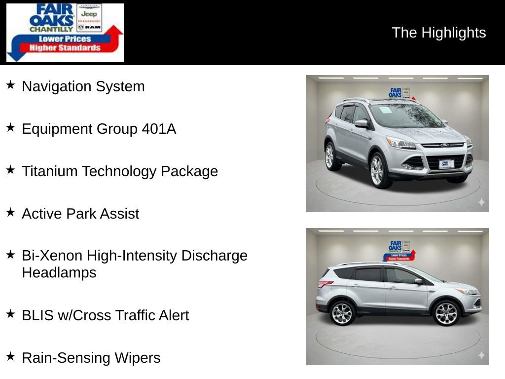 Used 2014 Ford Escape Titanium w/ Equipment Group 401A image 2