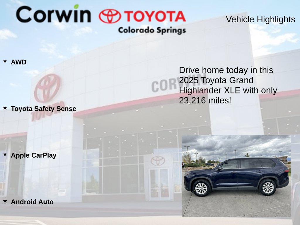 Used 2025 Toyota Grand Highlander AWD image 6