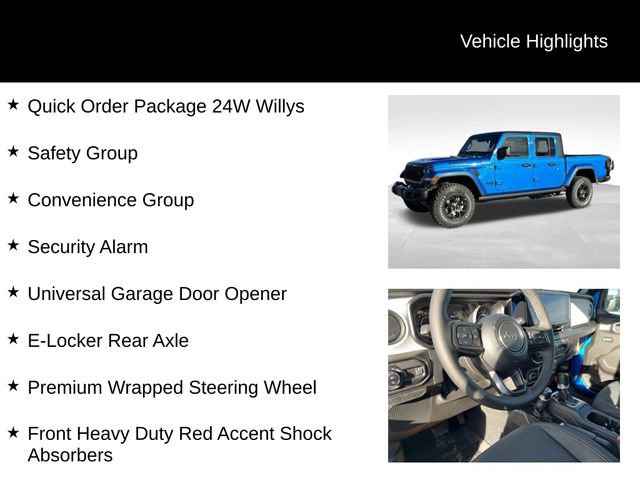 New 2026 Jeep Gladiator Sport AWD/4WD image 8