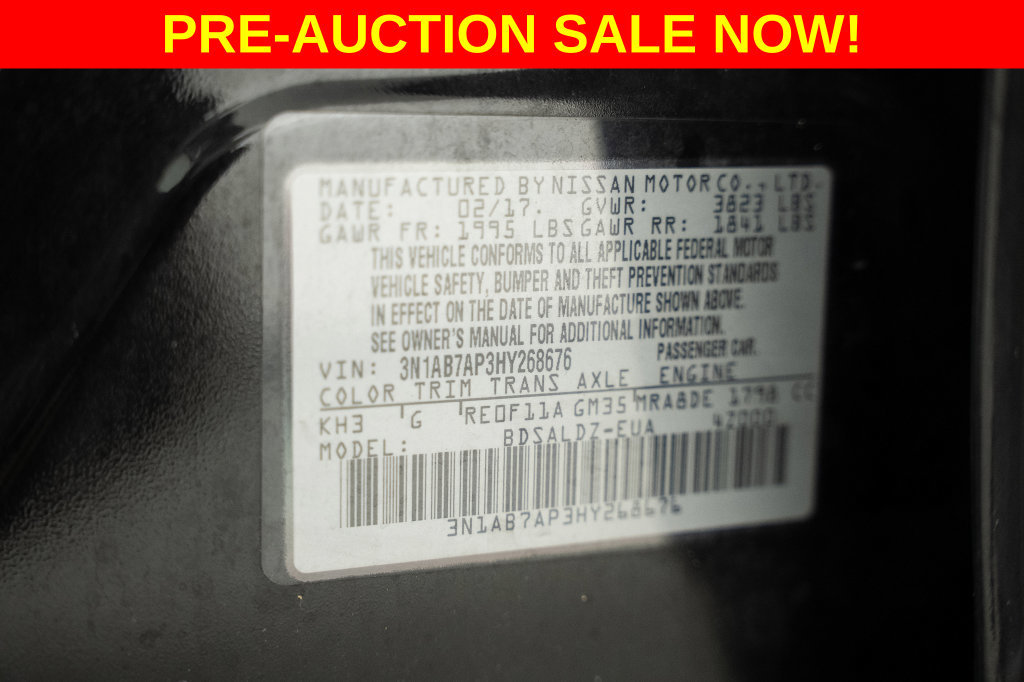 Used 2017 Nissan Sentra SV FWD image 37