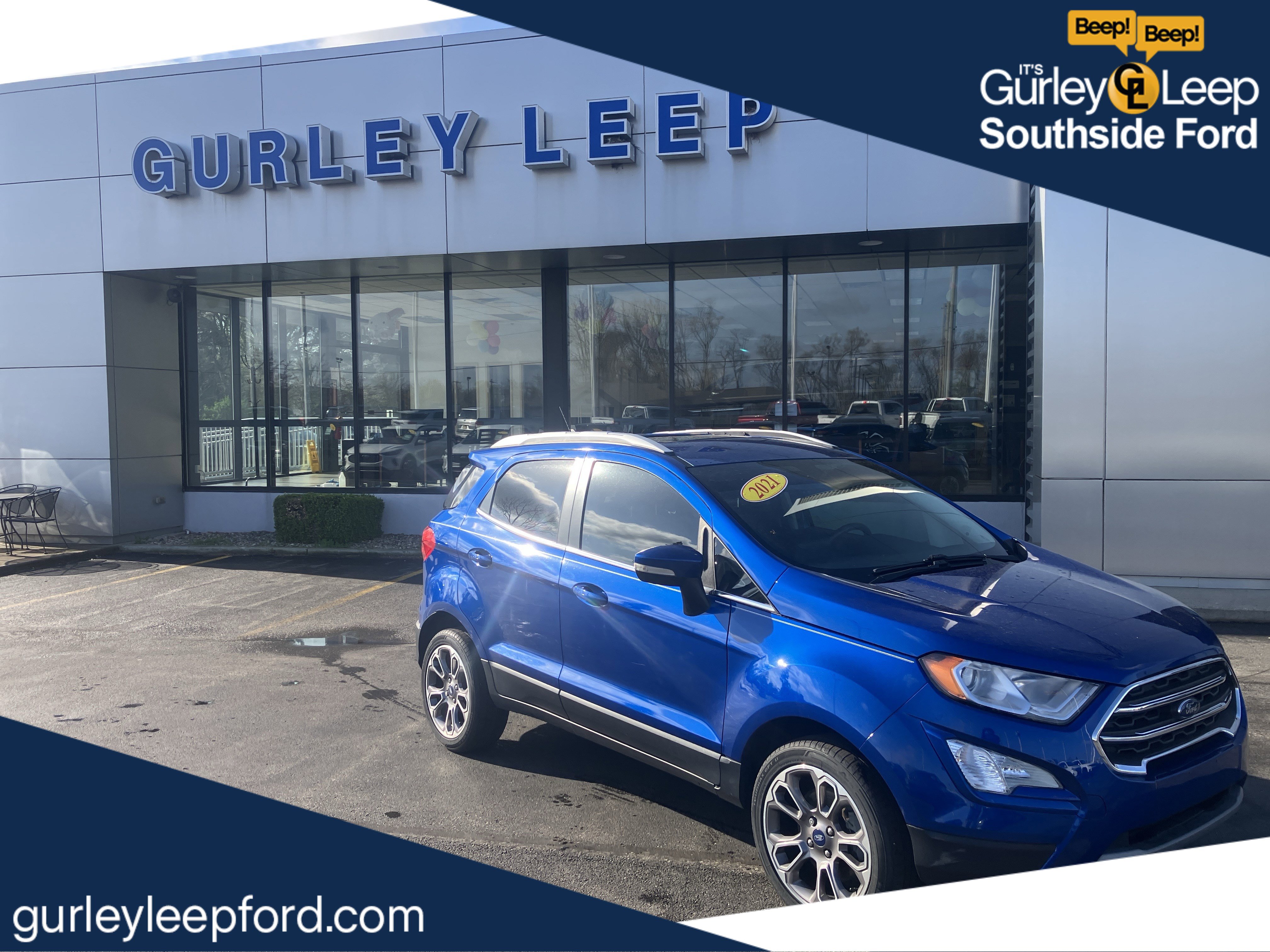 Used 2021 Ford EcoSport Titanium w/ Interior Protection Package image 1
