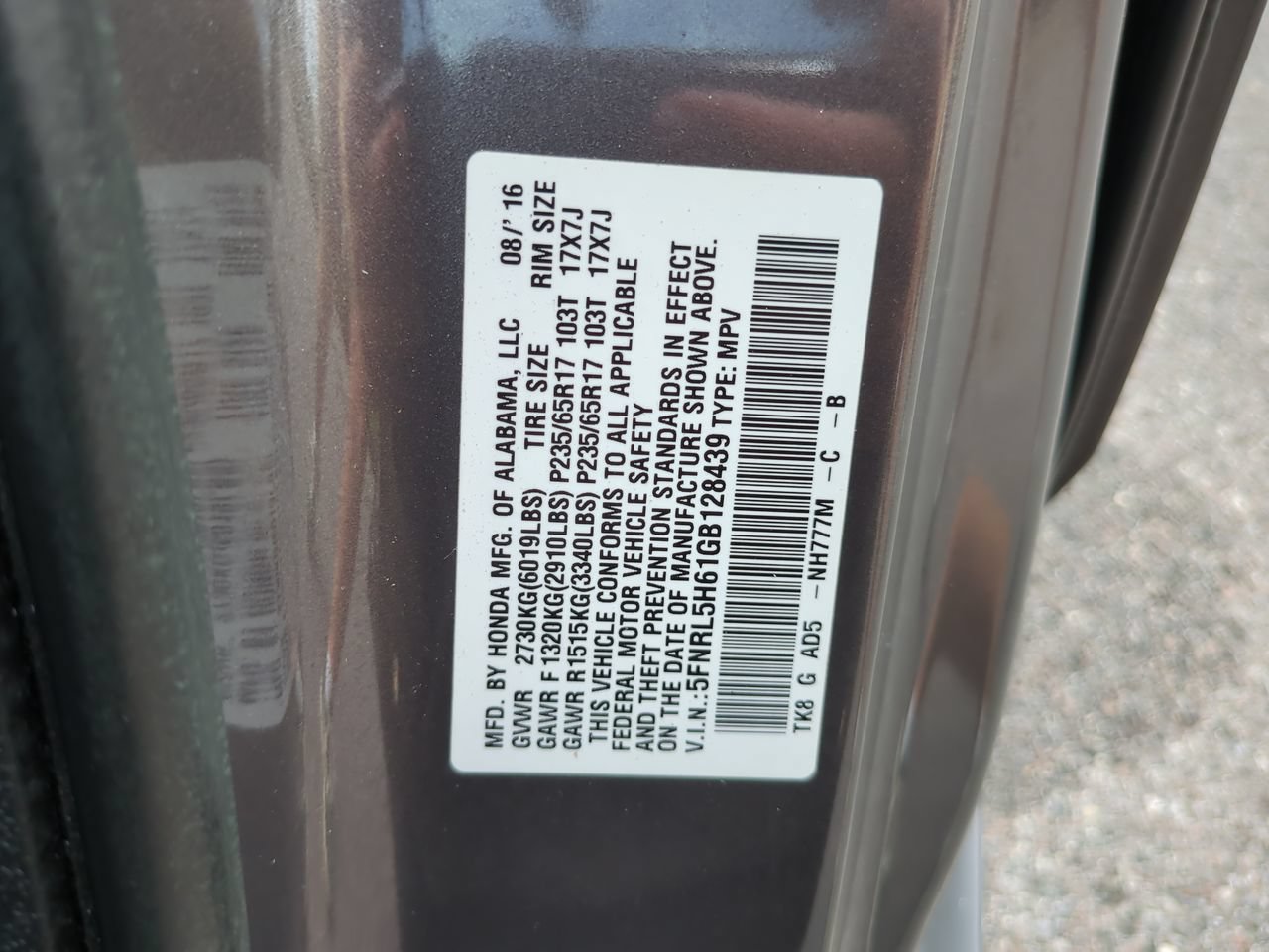 Used 2016 Honda Odyssey EX-L image 23