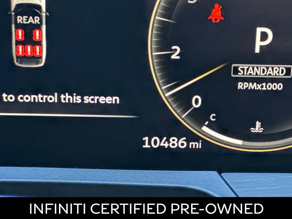 Certified 2025 INFINITI QX80 Sensory image 4