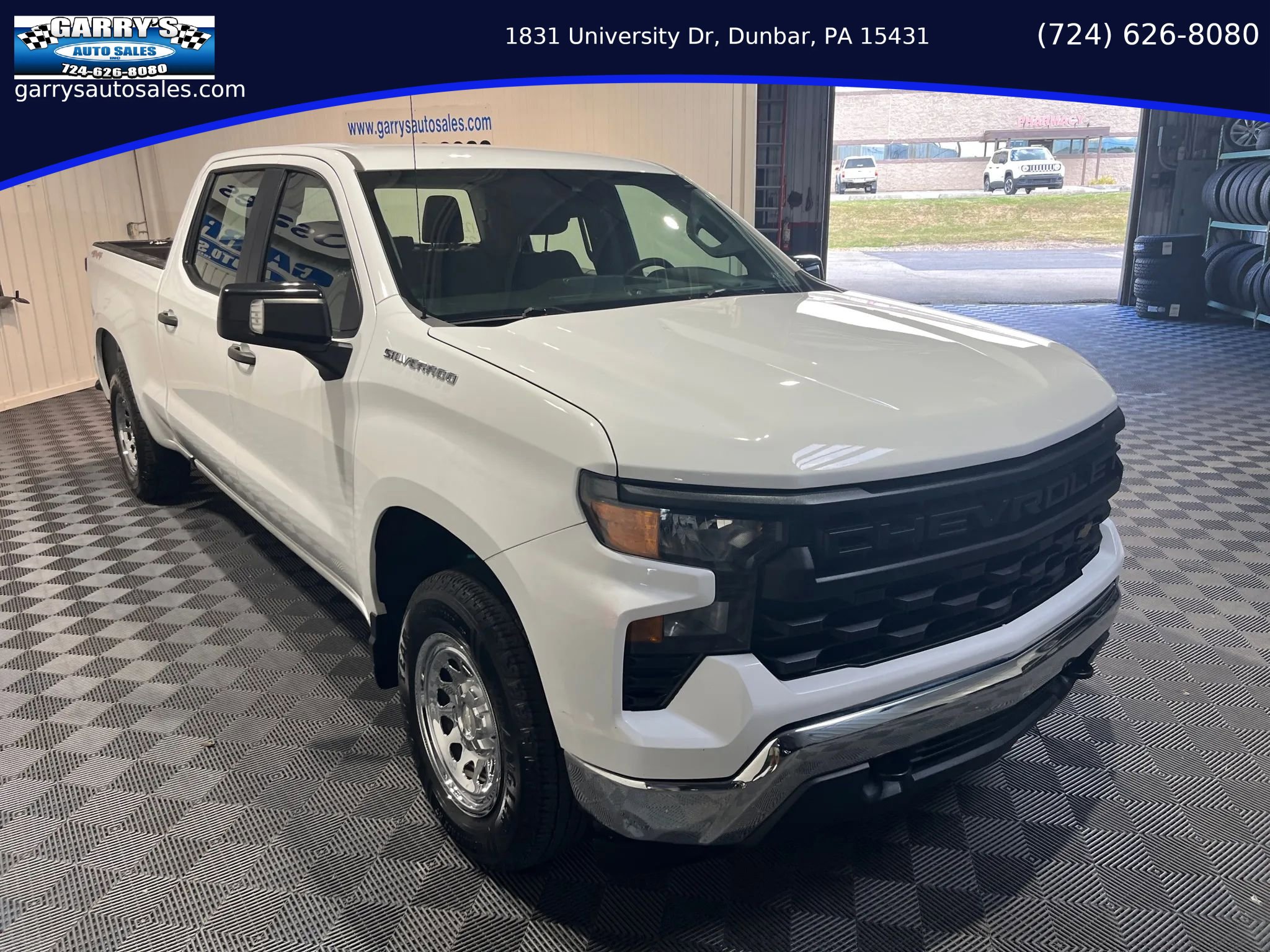 Used 2022 Chevrolet Silverado 1500 W/T w/ WT Safety Package AWD/4WD image 3
