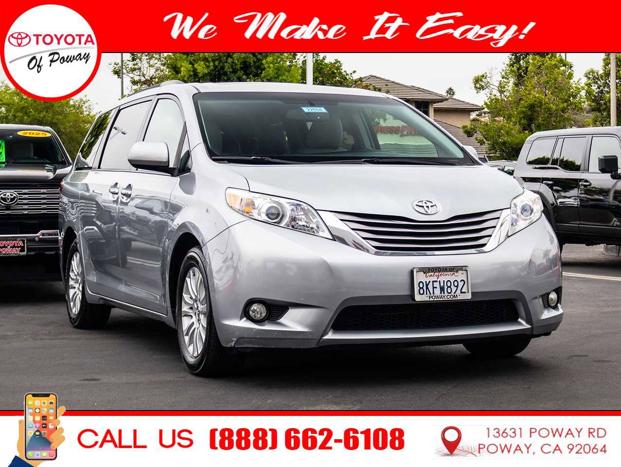 Used 2015 Toyota Sienna XLE w/ XLE Navigation Package
