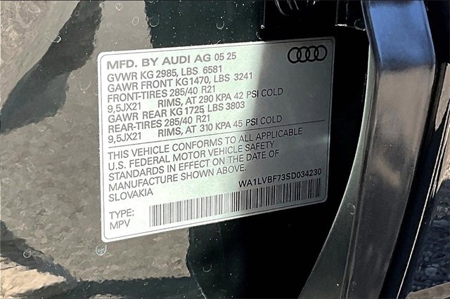 New 2025 Audi Q7 3.0T Premium Plus image 13