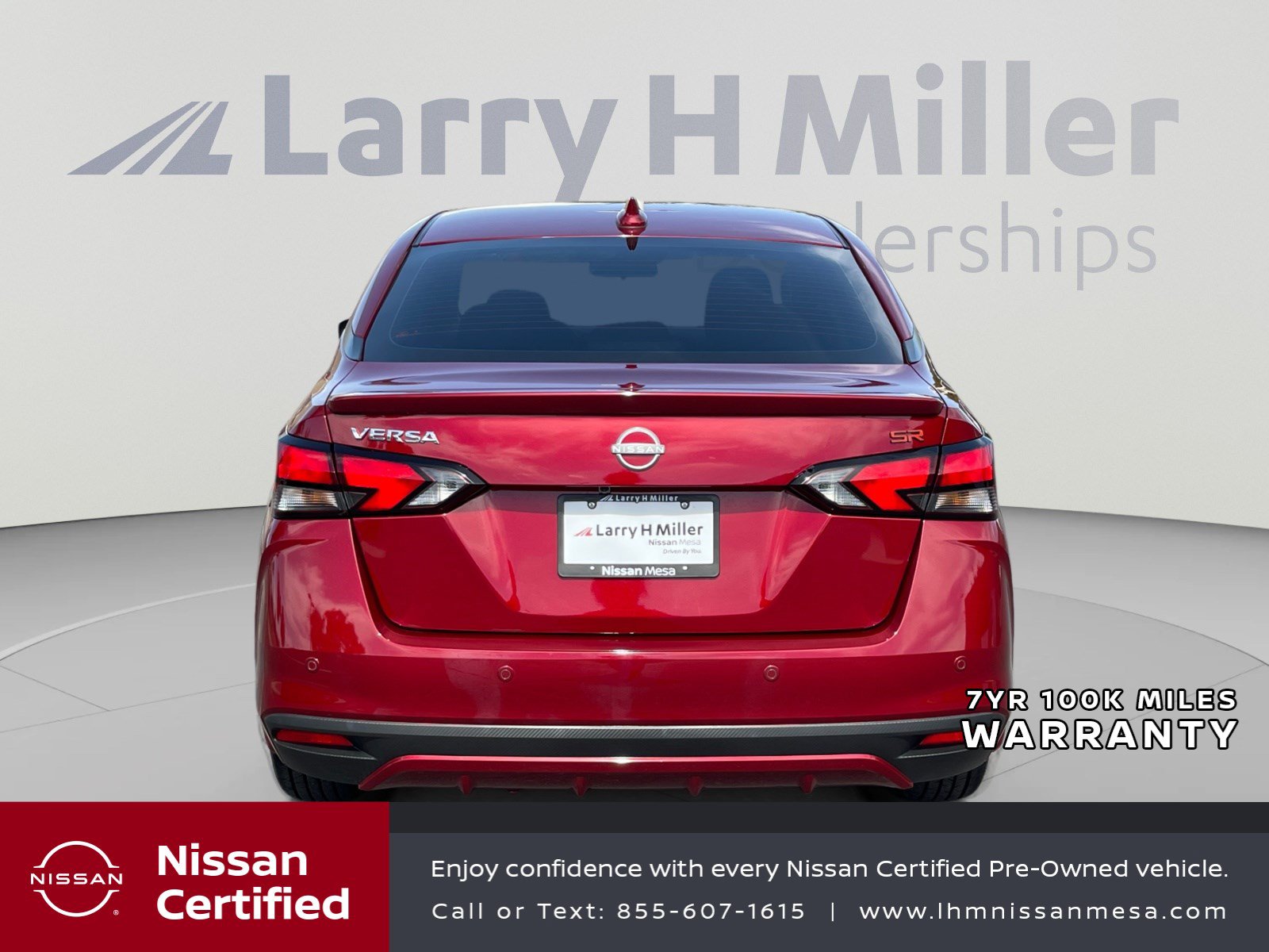 Certified 2025 Nissan Versa SR w/ Trunk Package FWD image 4