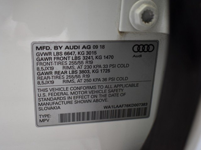 Used 2019 Audi Q7 3.0T Premium Plus w/ Premium Plus Package AWD/4WD image 54