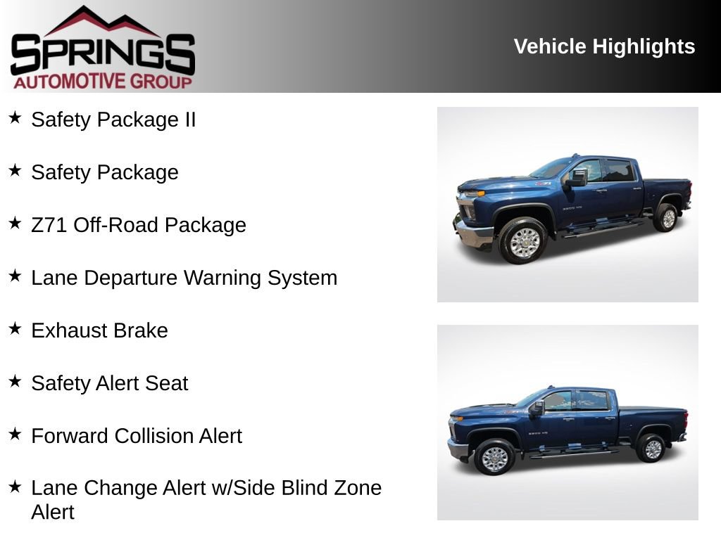 Used 2022 Chevrolet Silverado 3500 LTZ w/ Safety Package AWD/4WD image 2