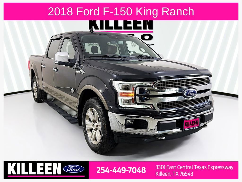 Used 2018 Ford F150 King Ranch w/ Equipment Group 601A Luxury image 1