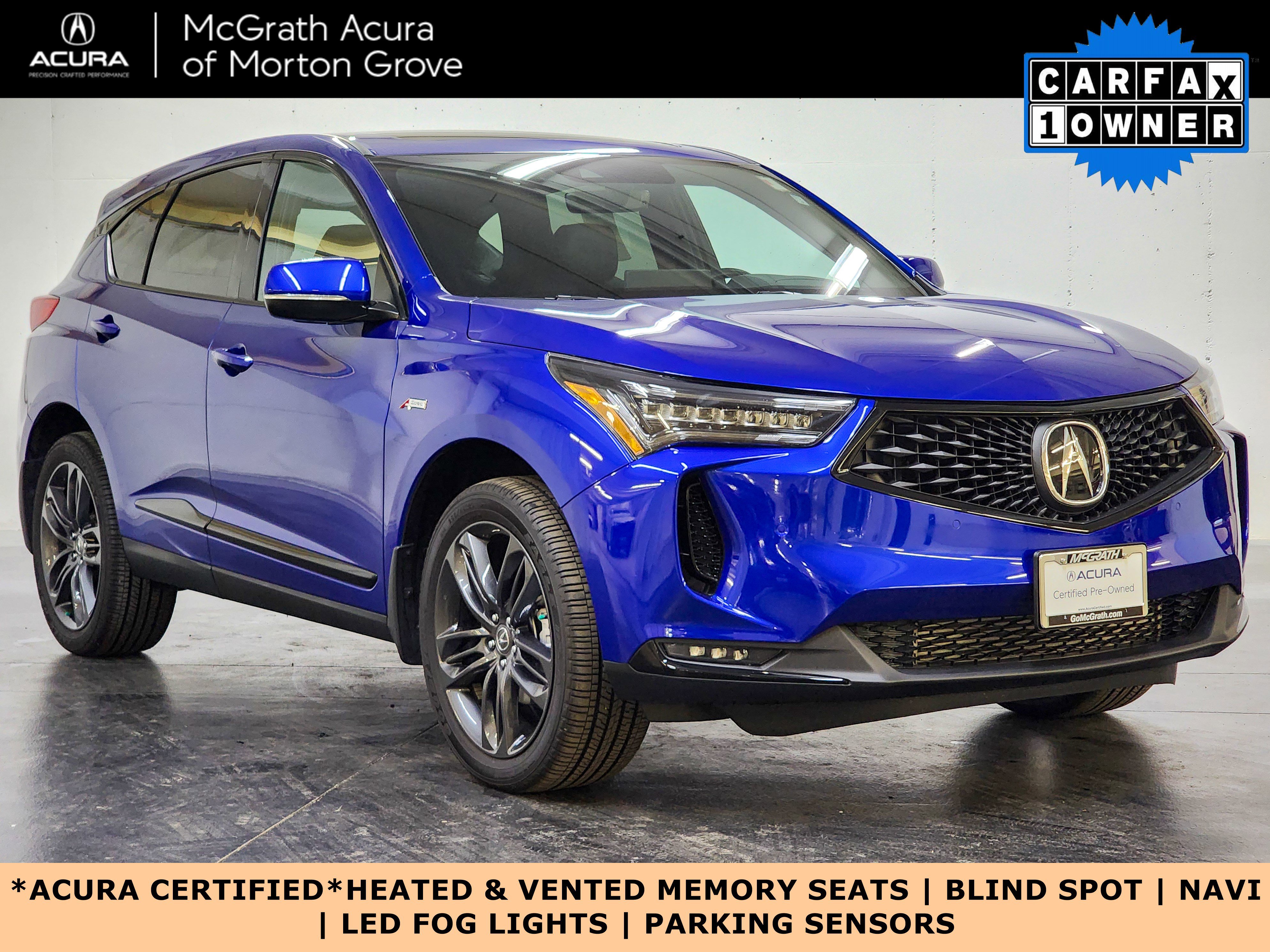 Certified 2024 Acura RDX A-Spec