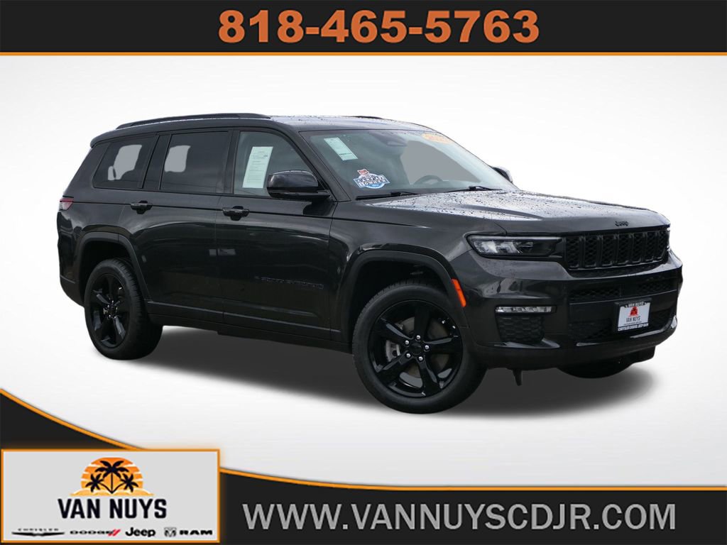 Used 2022 Jeep Grand Cherokee L Limited w/ Black Appearance Package