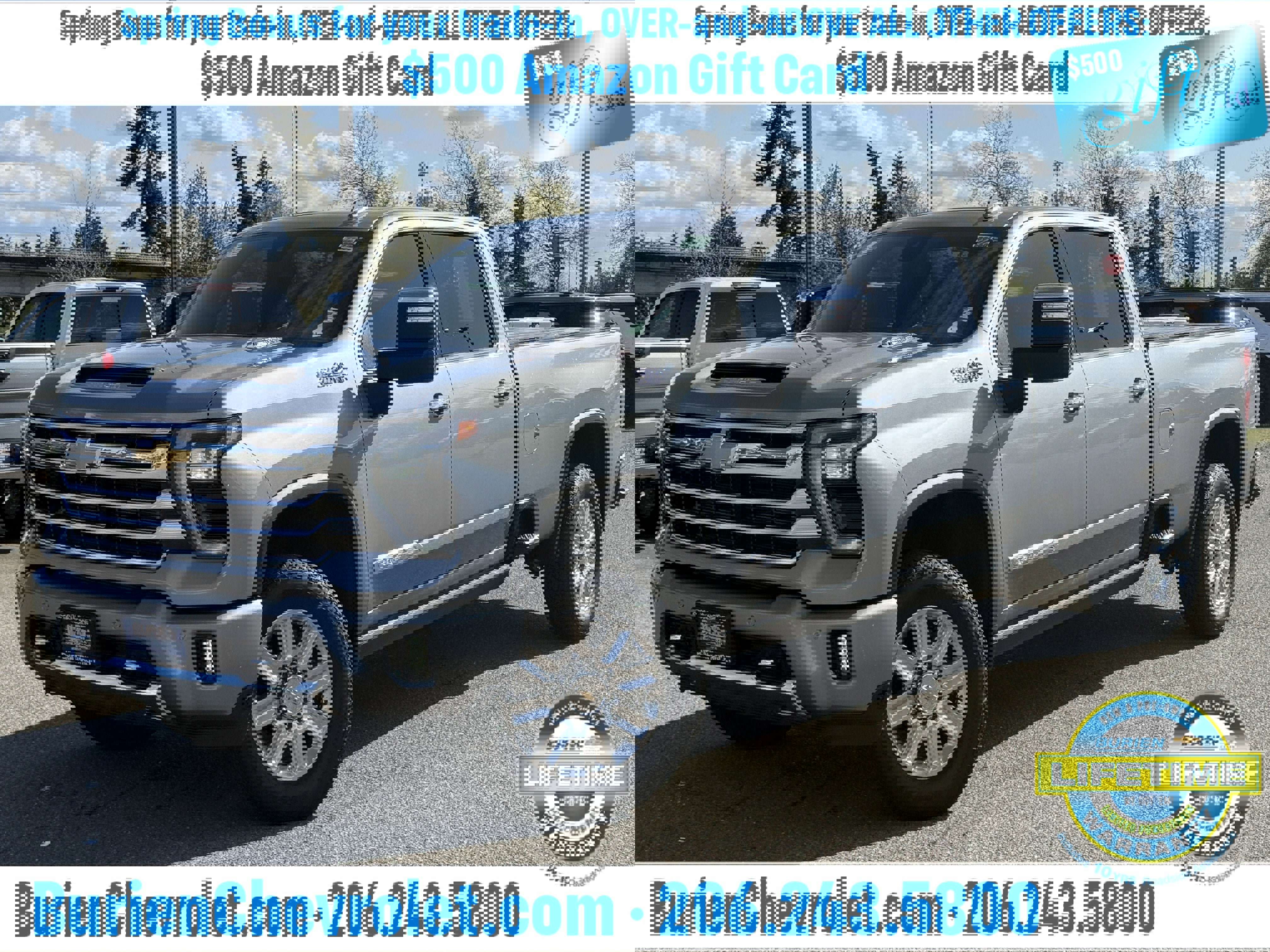 Used 2023 Chevrolet Silverado 2500 Custom w/ Custom Value Package image 1