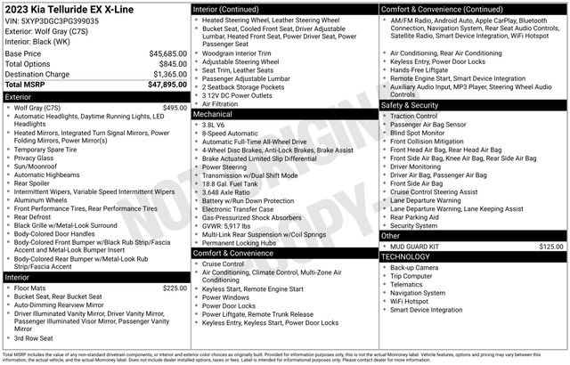 Used 2023 Kia Telluride EX X-Line image 51