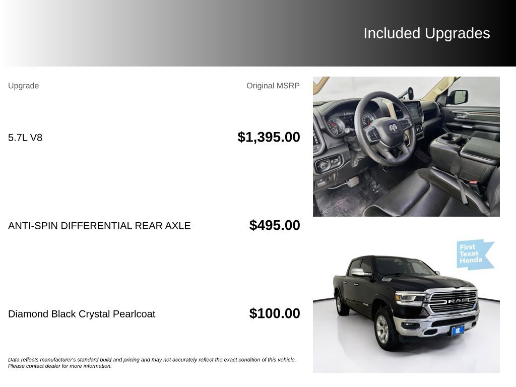 Used 2019 RAM 1500 Laramie AWD/4WD image 5