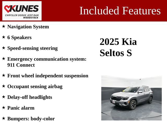 Used 2025 Kia Seltos S FWD image 3