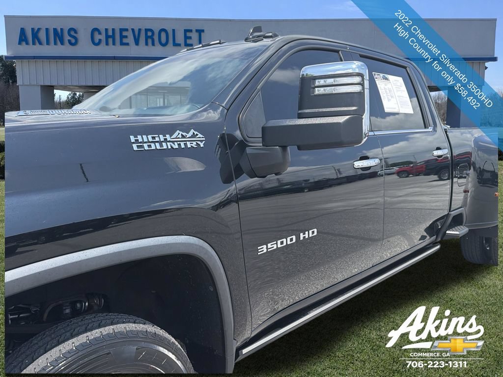 Used 2022 Chevrolet Silverado 3500 High Country AWD/4WD image 12