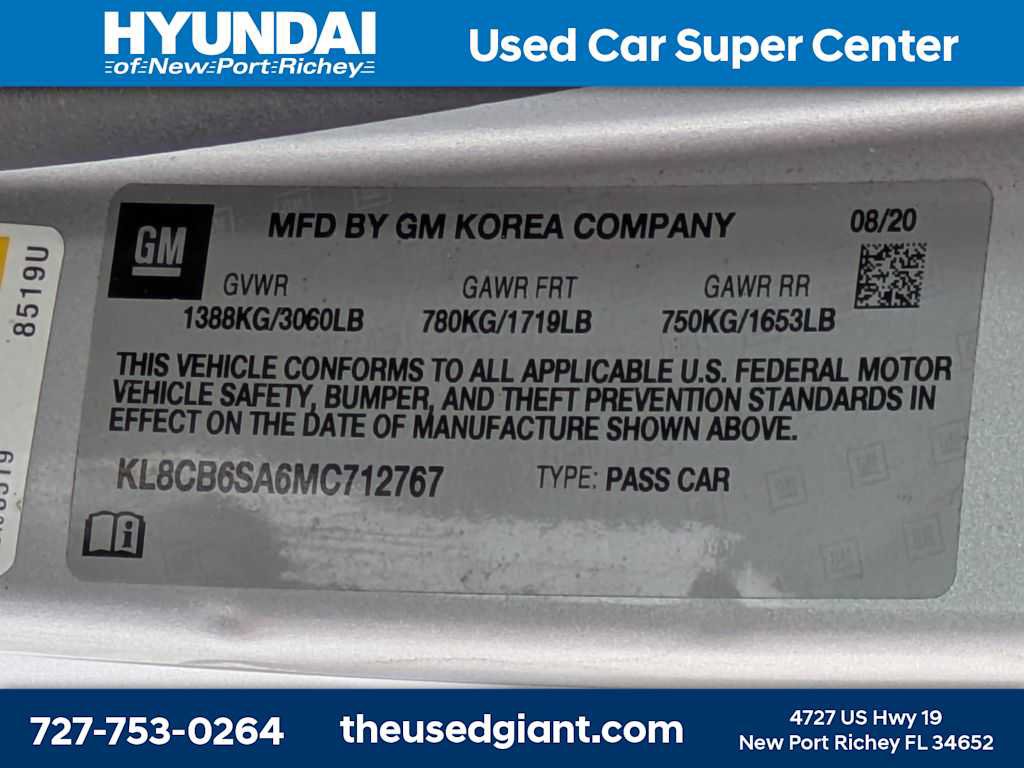 Used 2021 Chevrolet Spark LS FWD image 29