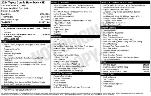 Certified 2024 Toyota Corolla XSE image 35
