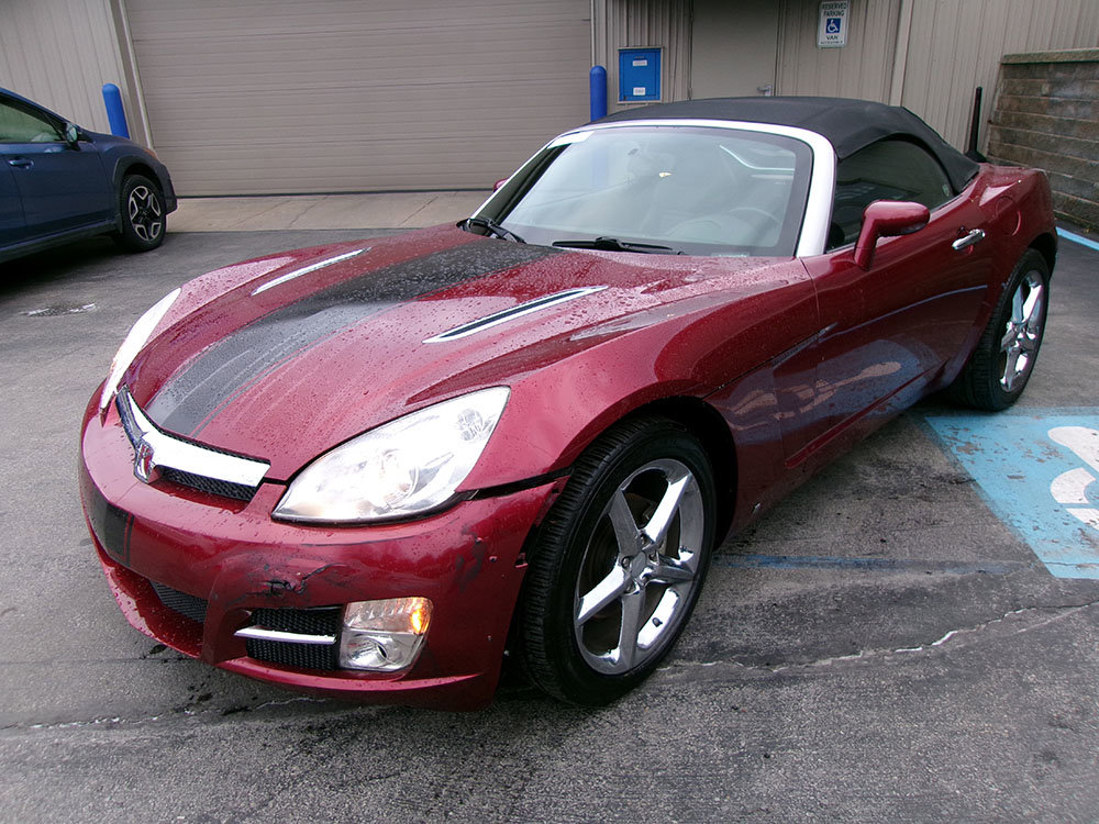 Used 2009 Saturn Sky Ruby Red