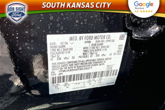 New 2026 Ford Explorer Active AWD/4WD image 8