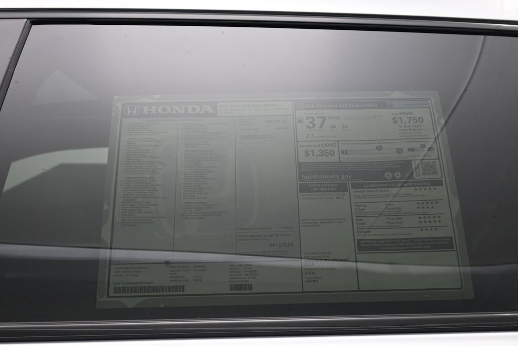 New 2026 Honda CR-V Sport-L image 52