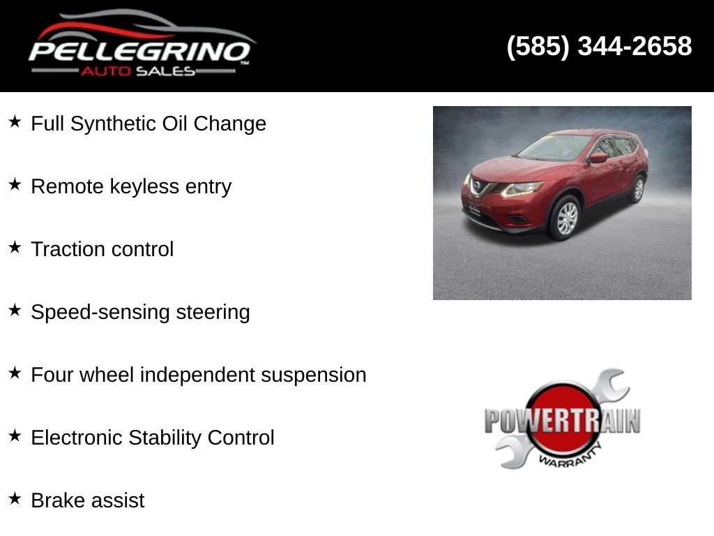 Used 2016 Nissan Rogue S image 4