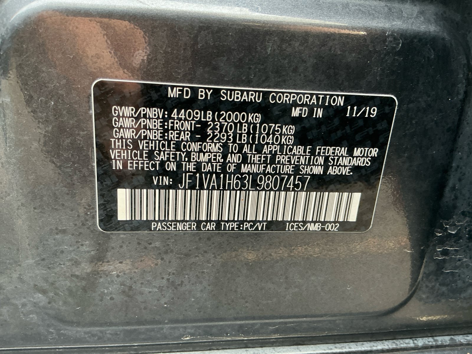 Used 2020 Subaru WRX Limited w/ Popular Package #3 AWD/4WD image 16