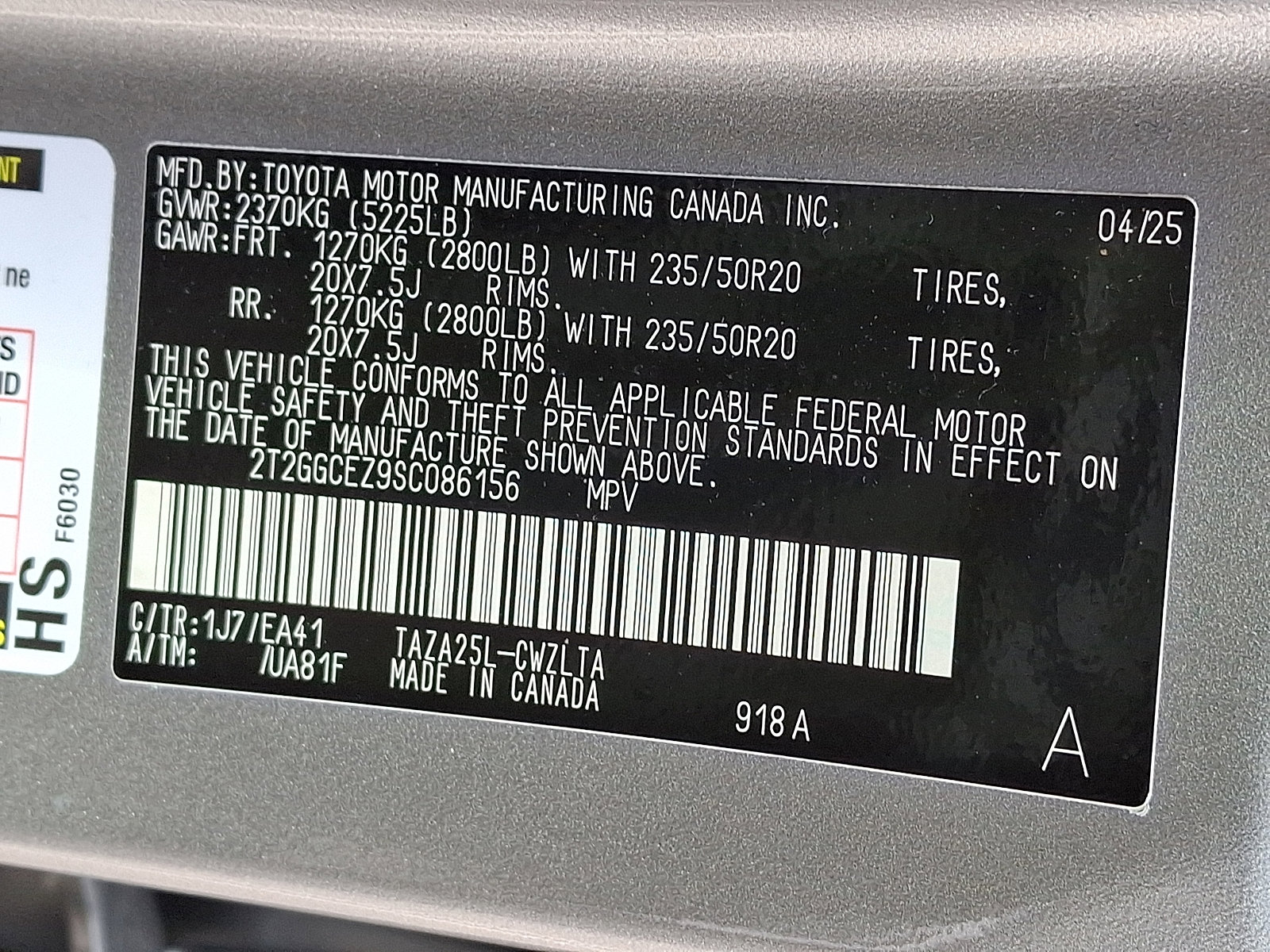 Used 2025 Lexus NX 350 AWD w/ Accessory Package (2T) image 27