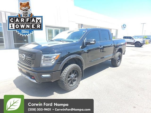 Used 2021 Nissan Titan PRO-4X w/ Pro-4x Convenience Package AWD/4WD image 1